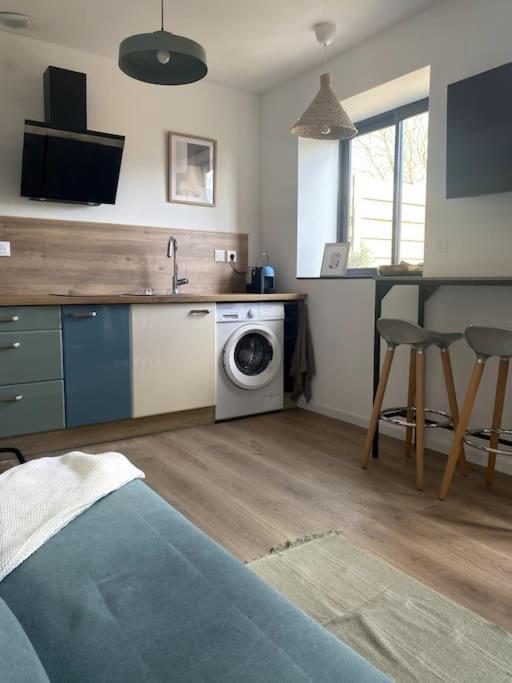 Entre Ville Et Campagne Appartement Cosy Avec Parking Et Terrasse Wood Coutiches Exterior photo
